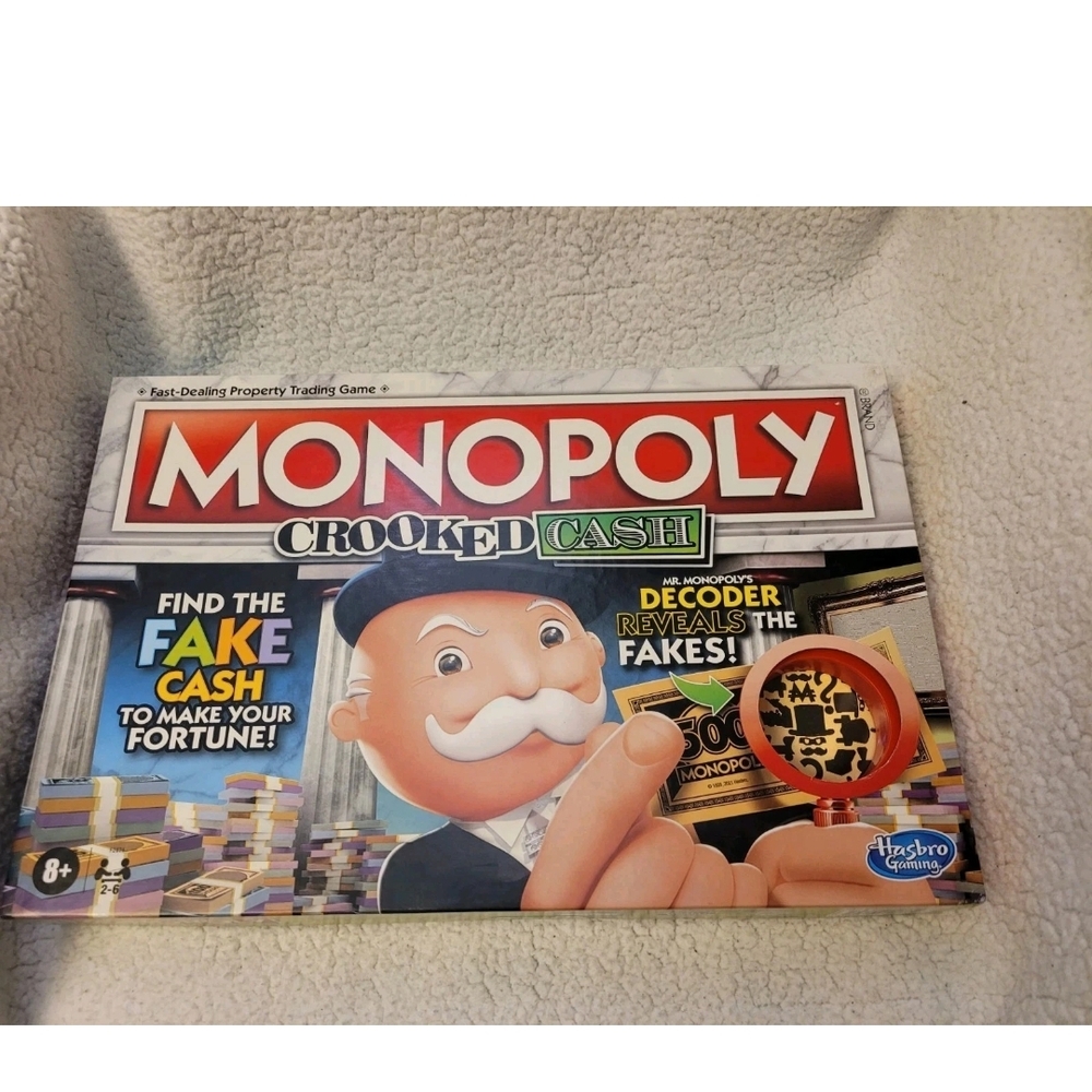 Monopoly Crooked Cash Hasbro *sealed*
